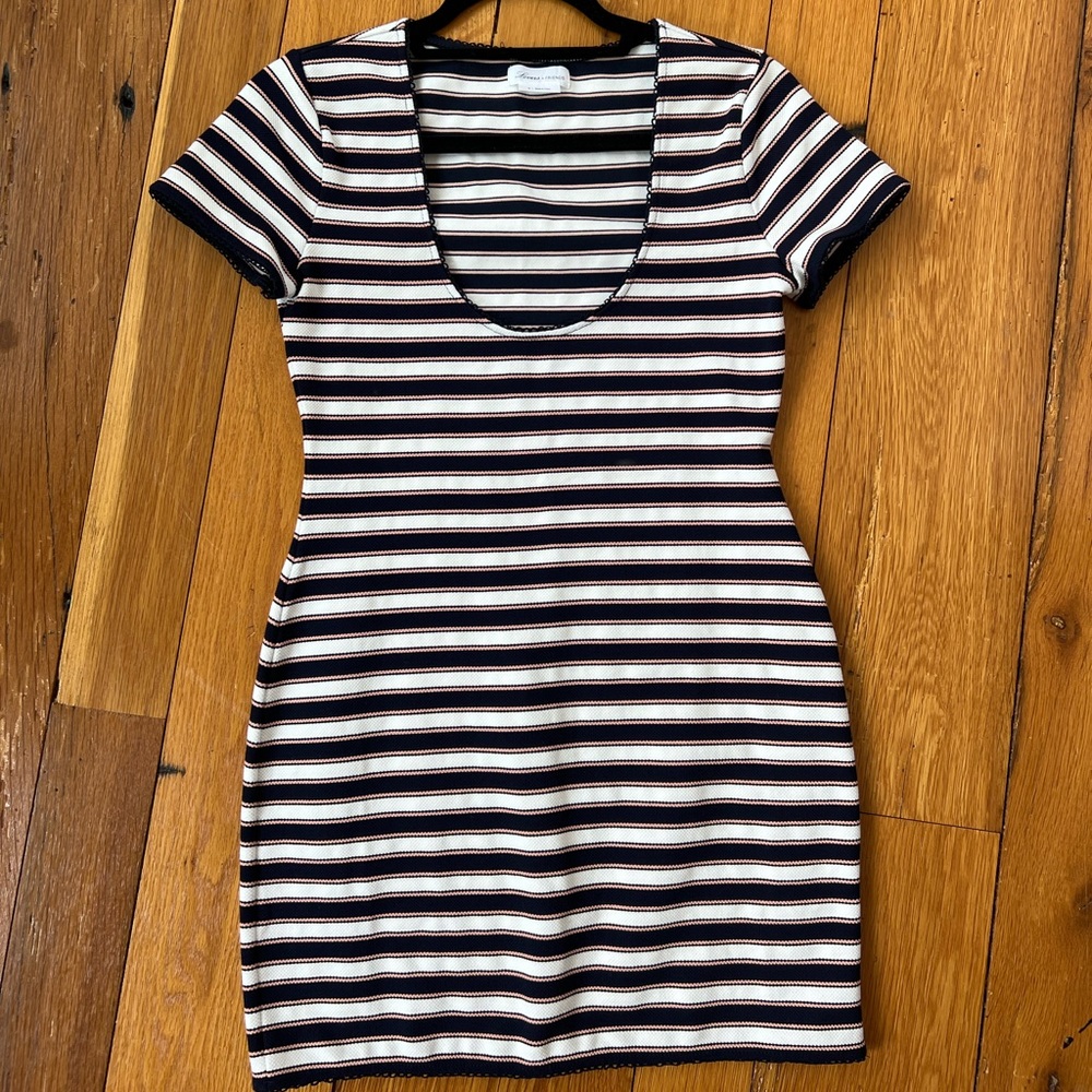 Lovers + Friends Striped Mini Dress